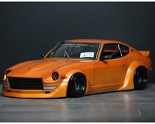 PAB-3216 1/10 NISSAN S30 FAIRLADY Z STAR ROAD DRIFT BODY SET CLEAR  257-260MM 