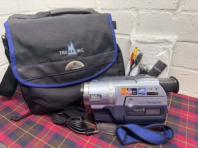 SONY DCR-TRV140E Digital8 Tape Digital Video Camera HANDYCAM Full Working Set