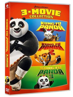 Kung Fu Panda 1-3 Collection (3 DVDs) (Region 2 PAL) - Alessandro Carloni,...