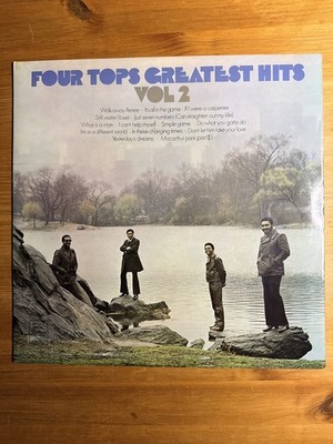 Four Tops Blue & Black Greatest Hits Vol 2 Vinyl LP VG+