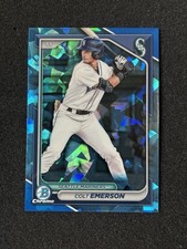 Colt Emerson 2024 Bowman Draft Chrome Sapphire Edition #BDC-15 Mariners
