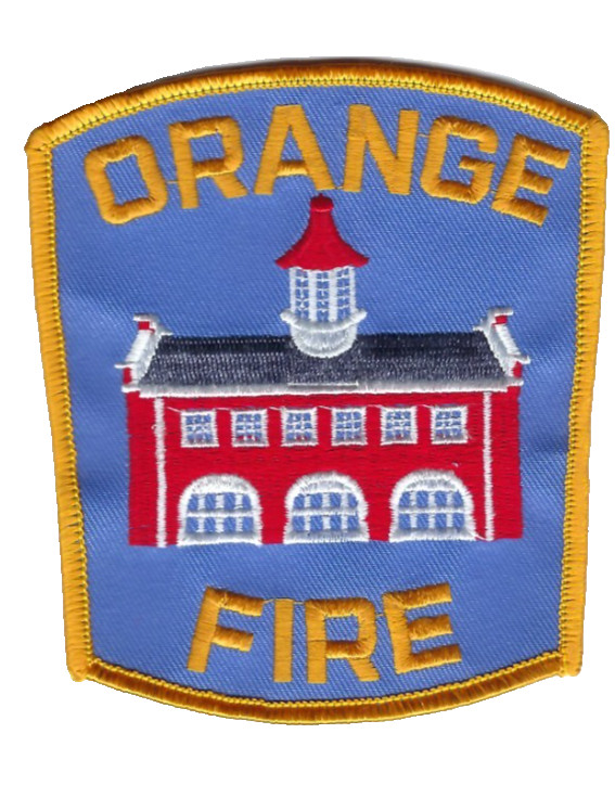 Orange (Franklin County) MA Massachusetts Fire Dept. patch - NEW! *Clothback*