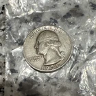 1956-D Washington Quarter 25C Silver Denver Circulated US Coin