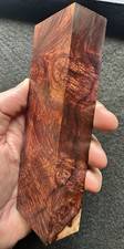 Cocobolo BURL! Extremely rare! pen blank, or knife handle block. USA!