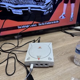 SEGA Dreamcast Console Bundle  Controllers  Memory Cords - Tested WORKING