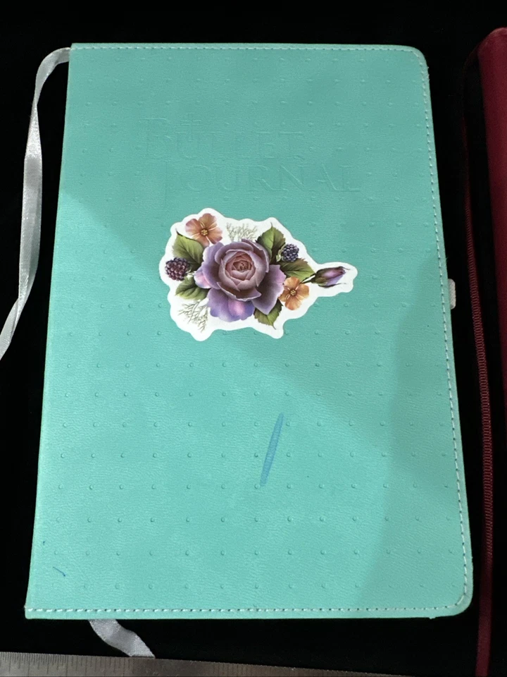 Notebooks Lot Of Two One Leather Bound 8.5”x5.75 (NB11) - Image 3 of 4