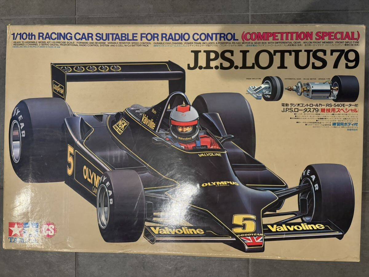 【タミヤ 1/10 RC F1】EXPERT BUILT ロータス79（JPS） 58020 Tamiya JPS LOTUS 79 F1 Racer Retrospective | The RC Racer