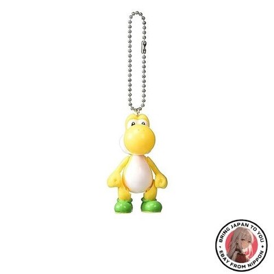 Neu Morimoto Sangyo Super Mario Swing Maskottchen Ver.2 gelb Yoshi RM-7727 W42 x
