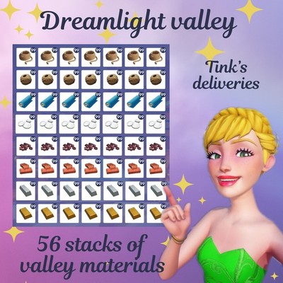 Dreamlight Valley Resources   Materialpaket