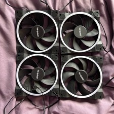Image of Be Quiet! Light Wings 140mm PWM Quiet PC Case Fan | black 4 pack
