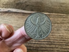 1957 Germany 5 Mark Silver 0.625  Coin |  High Grade | (6879)