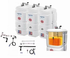 Buderus / Schütz Öltank Heizöltank 3x 750 l Kunststoff Zub einreihig Komplettset