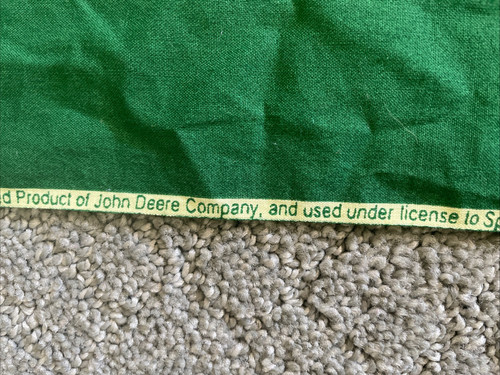 Cut & Sew Panel John Deere Tractor Nothing Runs Like A Deere Pillow Craft Quilt - Picture 6 of 10