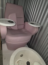 Reclining Pedicure Chair  Foot Massage Basin Pedicure Station  stool  ecohead