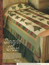 A0298 SWAYIN TREES QUILT PATTERN/INSTRUCTIONS