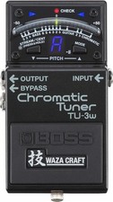 BOSS TU-3W Waza Craft Chromatic Tuner Pedal Effects Japan Made Guitar Japan