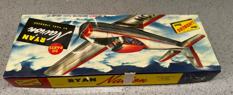 NIB Lindberg #507:69 Ryan Navion 20 Pc Model Kit - Image 2 of 3