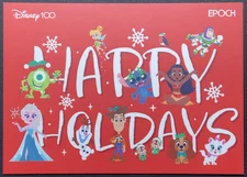 Happy Holidays 44 Disney 100 Card Epoch 2023 Japanese
