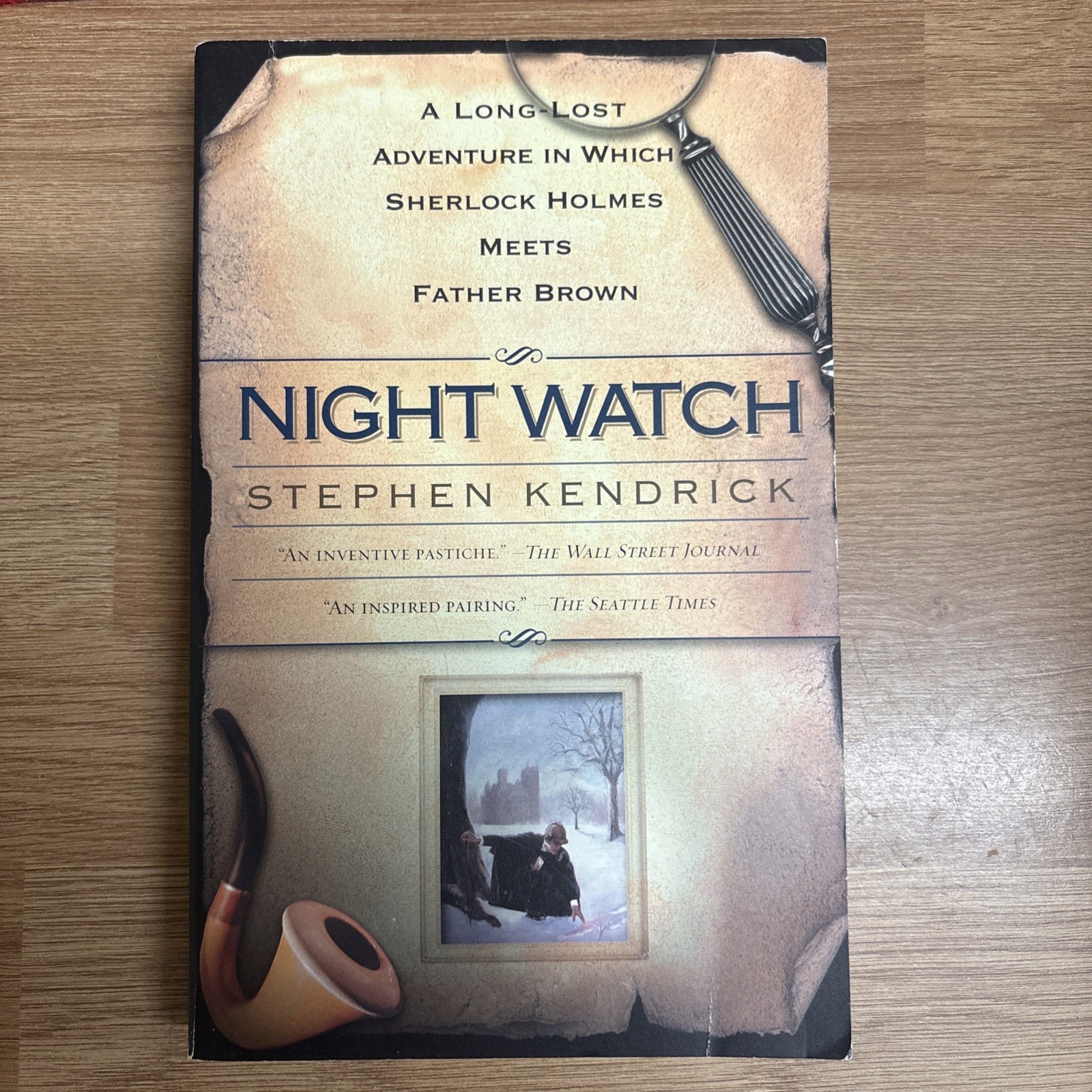Night Watch : A Long Lost Adventure in Which Sherlock Holmes Meets Father Brown