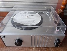 Crosley CR6017E-MA Record Player Turntable USB Output Wood Finish 33/45/78RPM