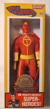 MEGO RED TORNADO 50th Anniversary 8" Action Figure Sealed Box Retired DC Comics