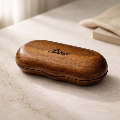 Lunor Eyeglasses Wood Case For Foldable Glasses Lunor Wood Glasses Case Cover 