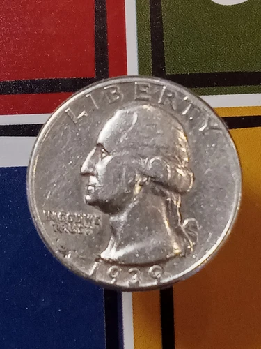 1939-P 25C WASHINGTON QUARTER VF VERY FINE SILVER PHILADELPHIA