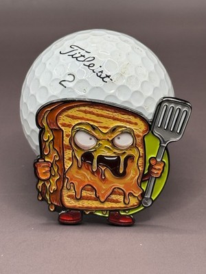 Custom Limited Edition 1 of 100 ''Gill Cheese'' Ball Marker By Crown Golf