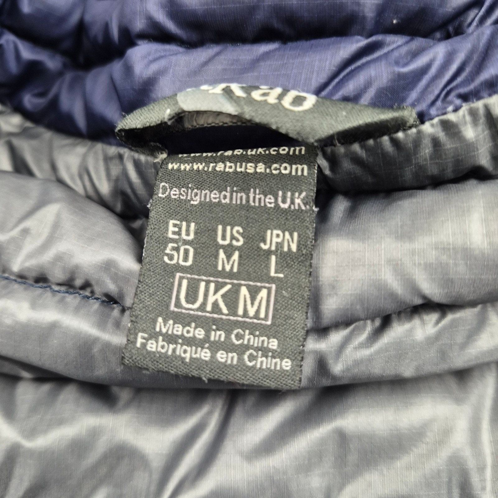 Rab Jacket Mens Medium Microlight Down Puffer Coa… - image 9