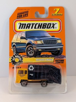 Matchbox #7of 75 Refuse Truck New 1998 Series 2