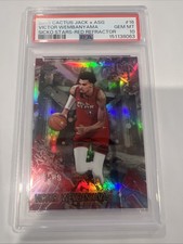 Victor Wembanyama 2025 Topps Chrome Cactus Jack All Star Sicko Red /5 Psa 10