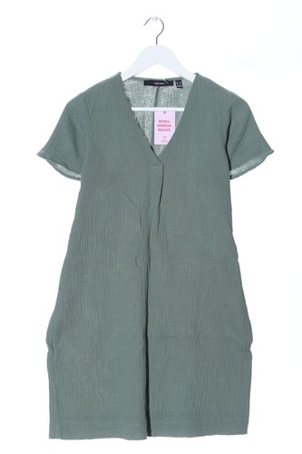 VERO MODA Vestido estilo camisa Mujeres Vestido Talla EU 34 gris claro - Imagen 4 de 5