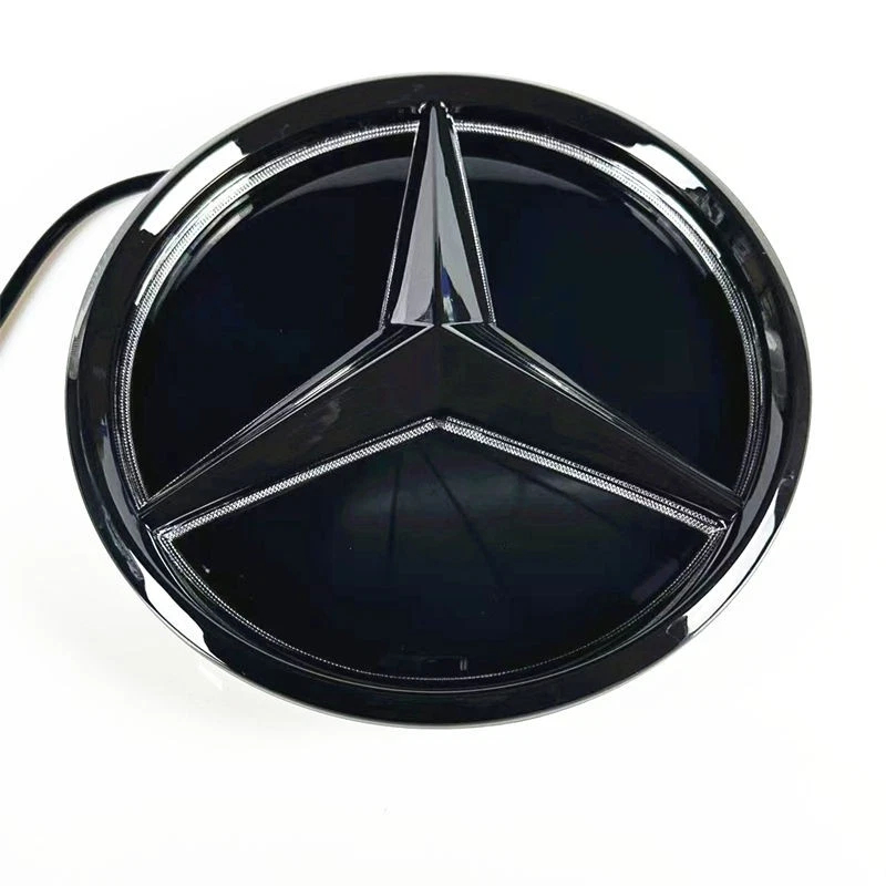 Illuminated LED Light Front Grille Mirror Star Emblem For W176 W212 W205 GL ML - Imagem 2 de 4