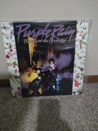 Prince and the Revolution's Purple Rain 1984 Pressing Vinyl