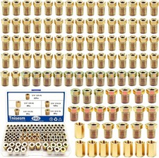 Tnisesm 102pcs 316 14 Brake Line Fittings Assortment 102pcs-31614 Tnisesm 102pcs 316 14 Brake Line Fittings Assortment 102pcs-31614