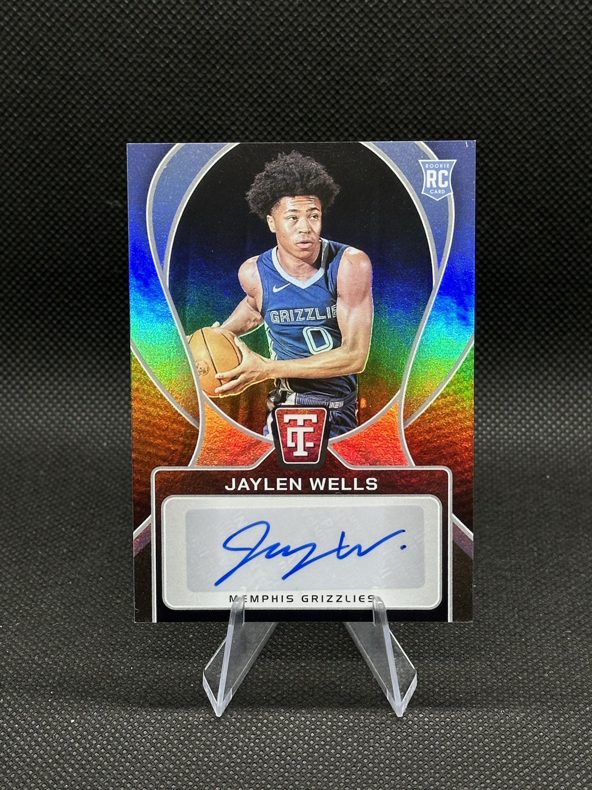 2024-25 Panini Totally Certified Signatures Jaylen Wells #TCS-WEL Rookie Auto RC