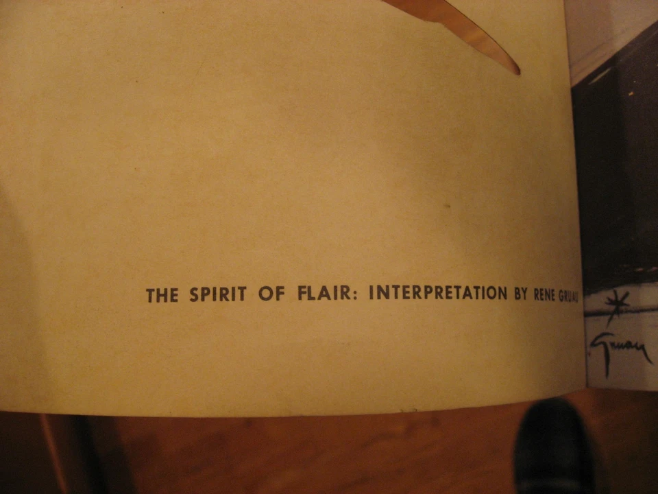 Vintage Flair Magazine February 1950 Vol. 1 No. 1 First Issue ASIS - Image 2 of 4