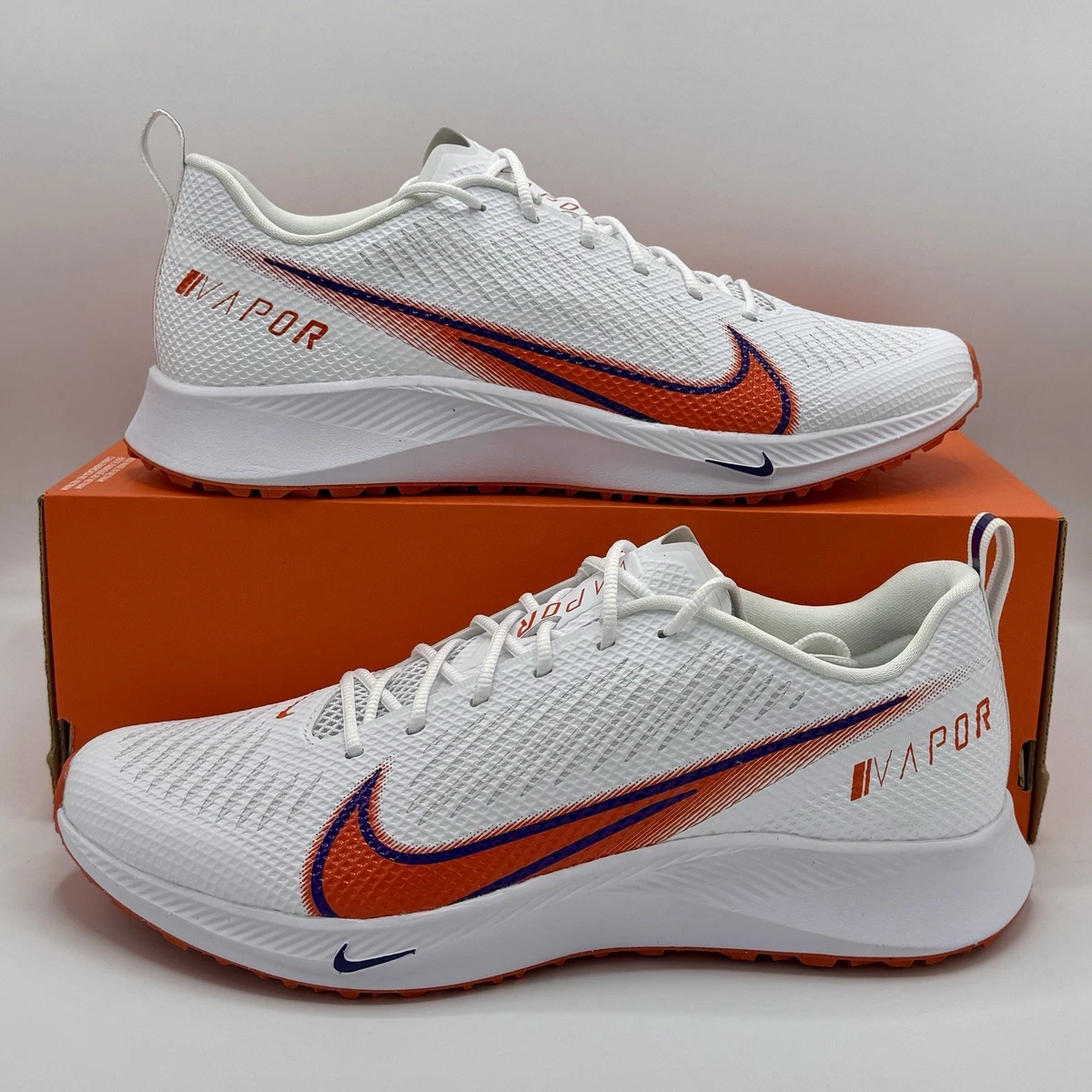 Nike Vapor Edge TF White Orange for Sale | Authenticity  display picture 1