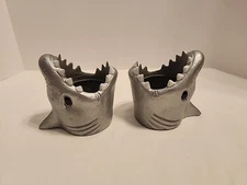 Kool Buddies Set Of 2 SHARK Drink Holder Vintage 1991 