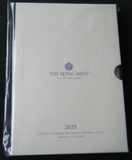 2025 ROYAL MINT 13 COIN ANNUAL SET UK BRILLIANT UNCIRCULATED - IN STOCK