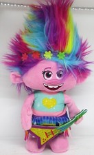 Dreamworks Trolls World Tour Singing  Dancing Poppy Plush Doll Tested Works