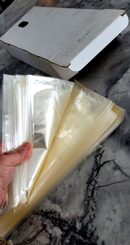 Sacchetti regalo in cellophane "trasparente" bomboniera/buona/festa 13,5L x 6W x 3,5"D-98 - Foto 11 di 24