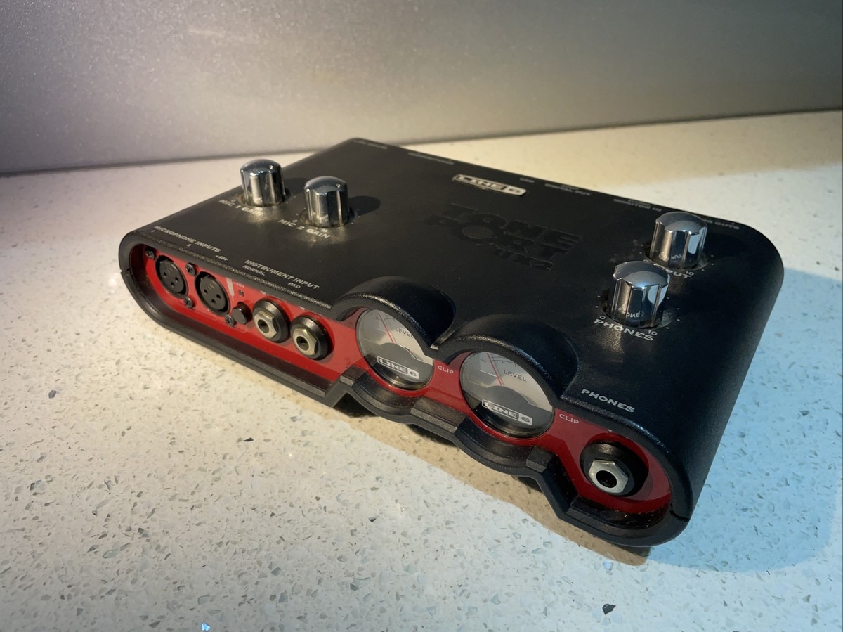 LINE6 Tone Port UX2 Digital USB Powered Audio and Guitar Recording