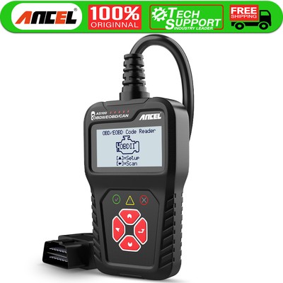 ANCEL AS100 OBD2 Code Reader Scanner Car Engine Fault Check Diagnostic Tool