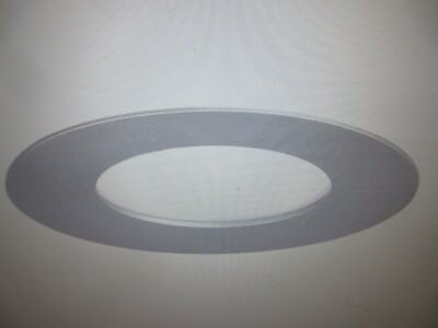 Progress Lighting 5 in. 3000k Brushed Nickel Integrated LED Recessed Trim 2PK