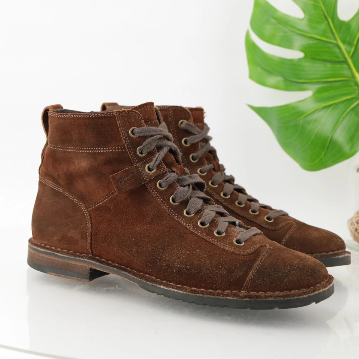 John Varvatos Men Brown Distressed Suede Chukka Boots Size 8M Lace Up Ankle Amazon.com | JOHN VARVATOS Men main image 4