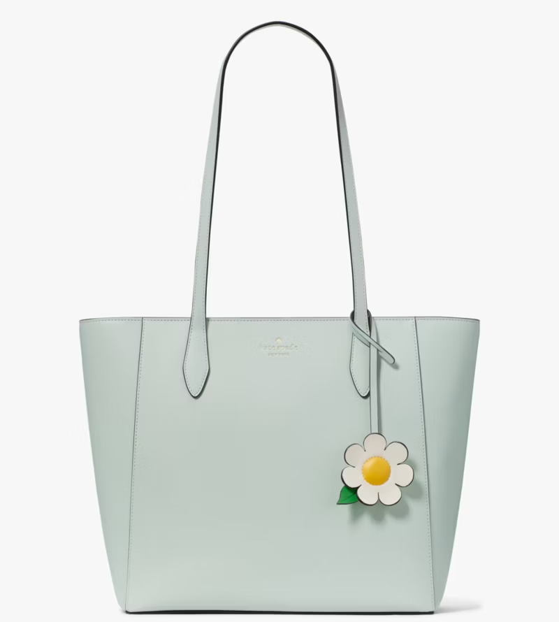 Kate Spade Dana Tote Crystal Blue Saffiano KG581 Daisy Bag