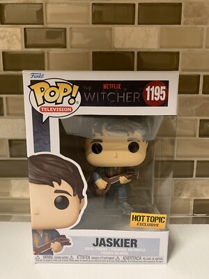 Funko Pop! #1195 The Witcher - Jaskier Hot Topic Exclusive Brand New.