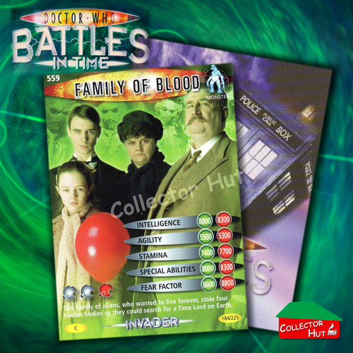 DOCTOR WHO Battles in Time #376-600 INVADER RARE & COMMON CARDS YOU CHOOSE - Picture 173 of 212