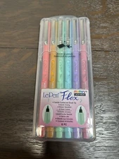 UCHIDA OF AMERICA 4800-6P LEPEN Flex Set 6/PKG, Pastel Colors